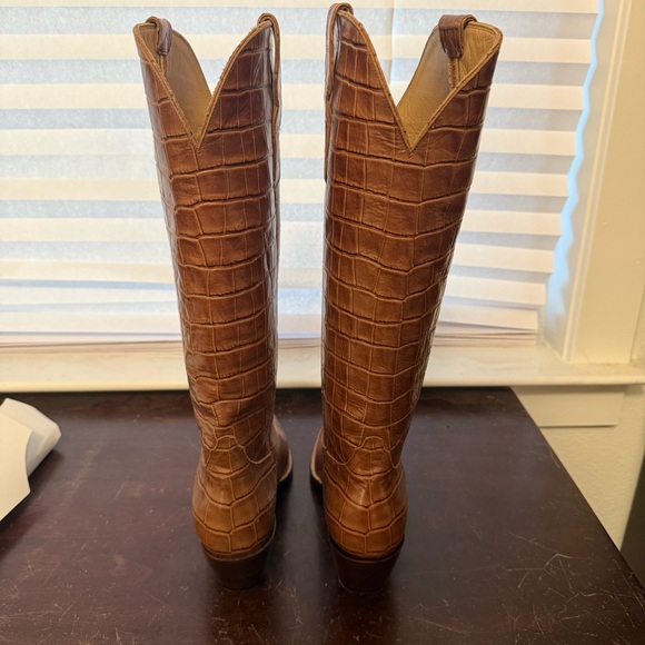 CITY Boots The Soho Boot Cognac Croc - Picture 7 of 9